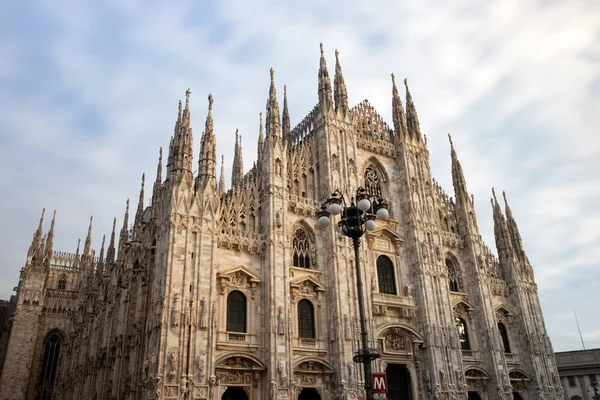 Milán Duomo, Milán, Itálie — Stock fotografie