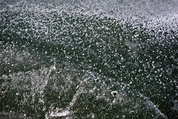 Eisstruktur Hintergrund im Winter. — Stockfoto