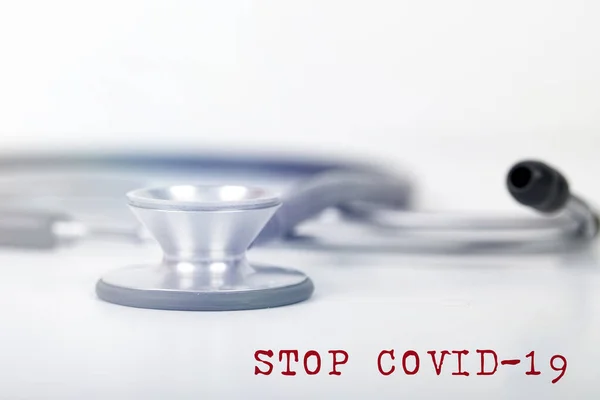 Covid 19の概念 コロナウイルス病 2019 Ncv 武漢コロナウイルス 碑文コロノウイルスCovid — ストック写真