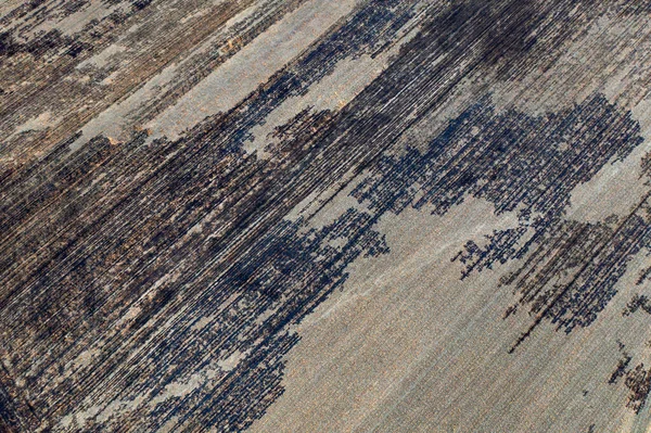 Luftaufnahme Von Landwirtschaftlichen Frühlingsfeldern Abstrakte Textur — Stockfoto