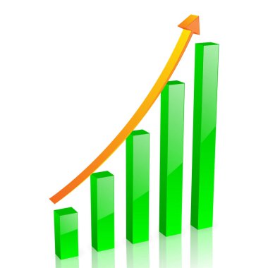 Yeşil grafik vektör