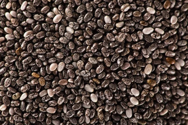 Superfood Chia semente fundo textura . — Fotografia de Stock