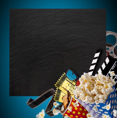 Mısır, sinema bileti, Klaket ve diğer şeyler hareket.