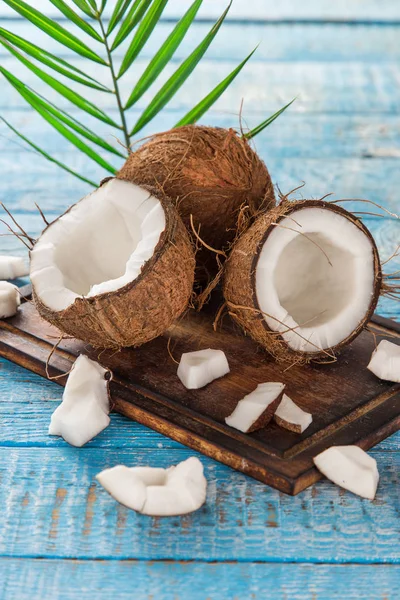 Detailní záběr kokosových ořechů — Stock fotografie