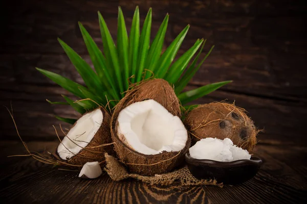 Close-up de um coco — Fotografia de Stock