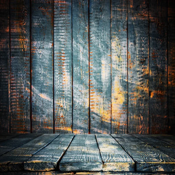 Mesa de fundo de madeira vazia — Fotografia de Stock