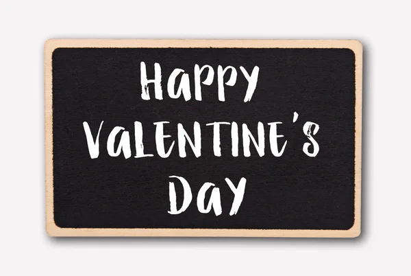 Små svarta tavlan för Valentines eller mor kvinna dag. Bakgrund med rosa rosor. — Stockfoto