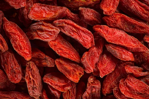 Fondo de bayas de goji secas — Foto de Stock