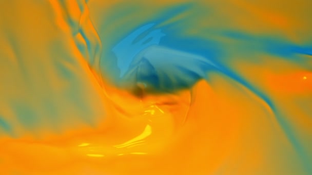 liquide fondu abstrait au ralenti.