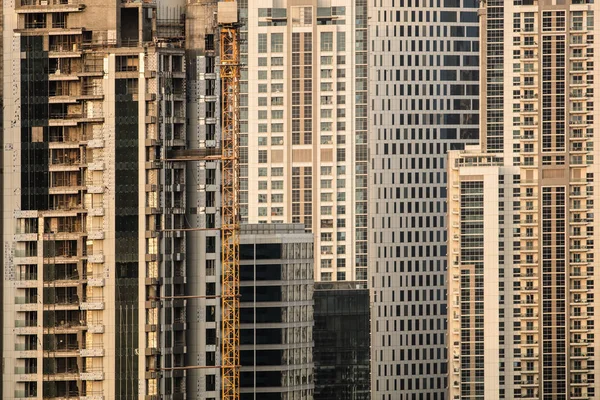 Dubai skyscrapers. Dubai futuristic skyline. — Stock Photo, Image