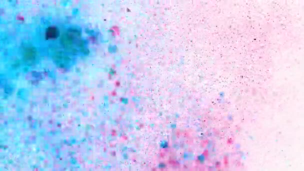 Astratto luci colorate lucido sfondo d'arte 4k, super slow motion — Video Stock