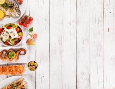 Yunan yemek geçmişi. Geleneksel farklı Yunan yemekleri