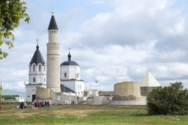 Volga Nehri, Tataristan Bolgar şehir kalıntıları turist