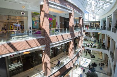 Rusya, Moskova, 14 Mayıs 2017 - iç büyük alışveriş merkezi, Moskova, Rusya