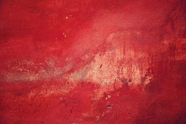 Брудна стара цементна стіна, кольоровий червоний, Для текстури та фону . — стокове фото