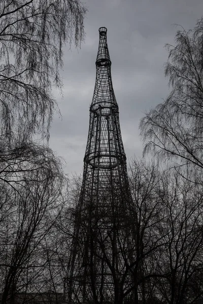 Och Radio Tower Nätliknande Torn — Stockfoto