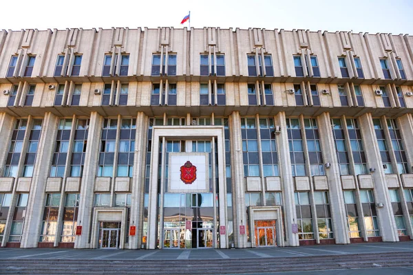 Tula, Rusya - 6 Ağustos 2016: Tula Bölgesi hükümeti bina — Stok fotoğraf