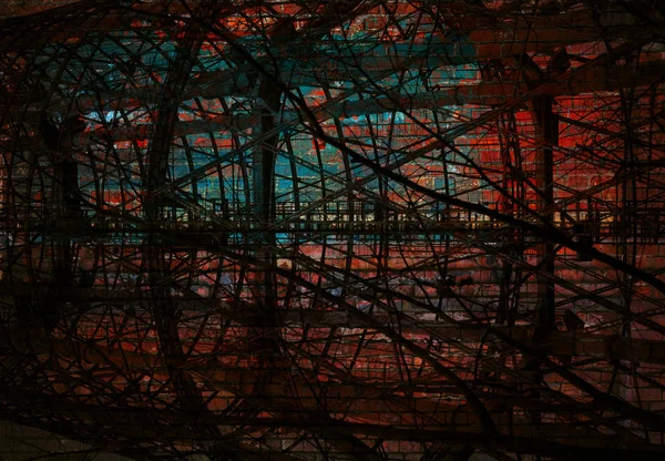 Abstract background. Grunge background. Dark textured background — Stock Photo, Image