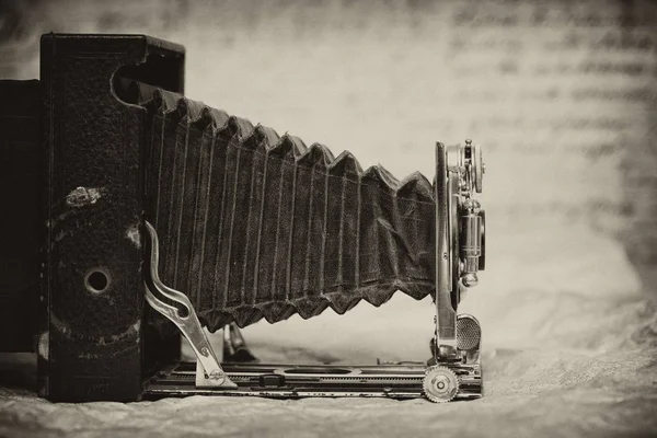 Vintage fotoğraf makinesi, nadir öğesi — Stok fotoğraf