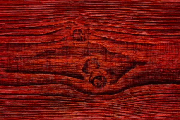Holz in leuchtend roter Farbe gestrichen. Abstrakter Hintergrund. leerer Hintergrund, Holzstruktur. — Stockfoto