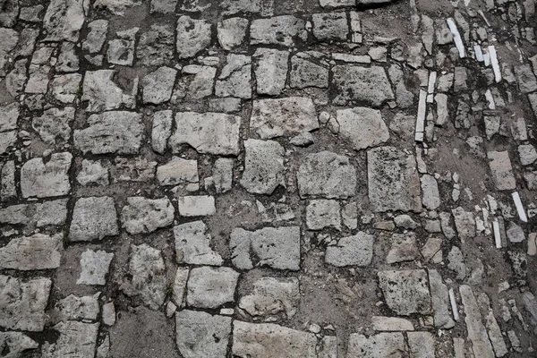 Fondo Textura Piedras Cantos Rodados Fondo Gris Rocas Ásperas Vista —  Fotos de Stock