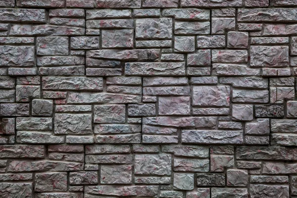 Background, texture stone decorative wall. Decorative bricks — Stock Photo, Image