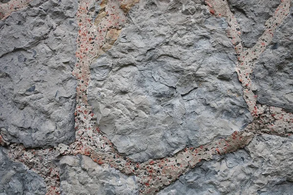 Die Textur Des Steines Hintergrund Freiraum Steinmauer Nahaufnahme — Stockfoto