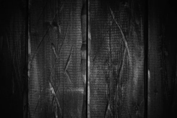 Wooden Background Old Boards Wood Texture Dark Black White Background — Stock Photo, Image