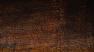 Eski ahşap dokusu. Koyu ahşap arka plan. boş boşluk
