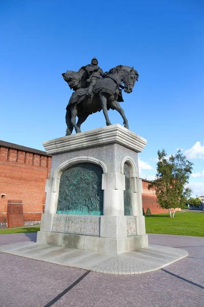 Monument Dmitry Donskoy Kolomna Russia Moscow Region — Stock Photo, Image