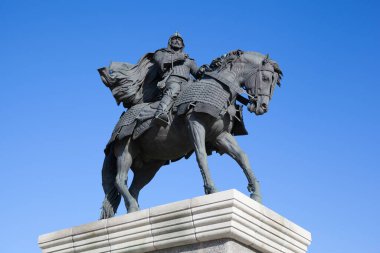 Kolomna, Rusya ve Moskova 'daki Dmitry Donskoy Anıtı