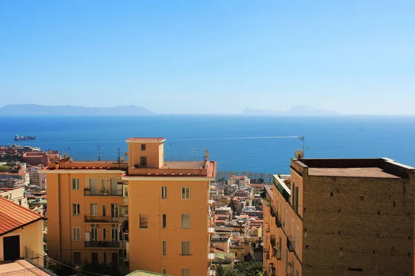 Vista panoramica sulla città di Napoli — Foto Stock