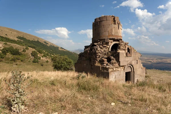 Ermenistan'da Ortaçağ kilise kalıntıları — Stok fotoğraf