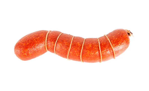 Sausage Isolated White Background — Stock Photo, Image