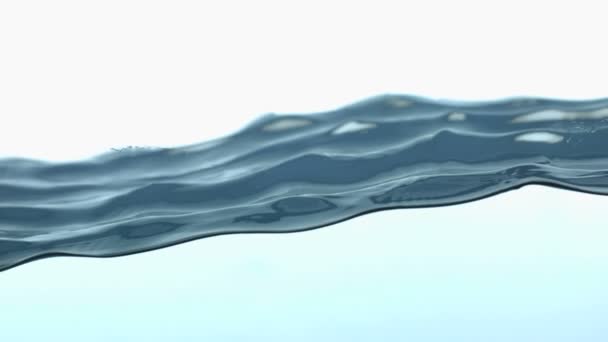 Slow motion waves surface — Stock Video