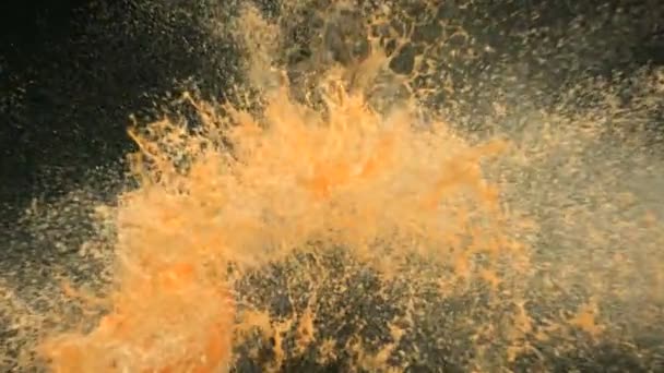Frisdrank fles explosie — Stockvideo