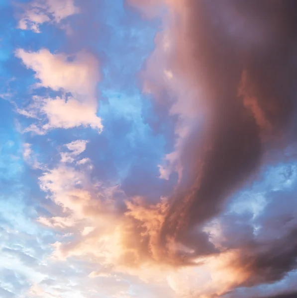 Colourful cloudy sky. — Stock Photo, Image