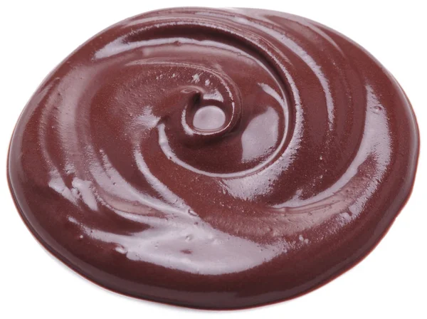 Smält choklad eller choklad glasyr. — Stockfoto