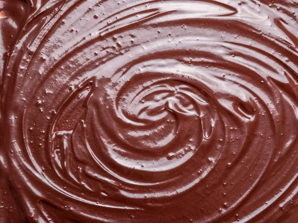 Cioccolato fuso o glassa di cioccolato . — Foto Stock