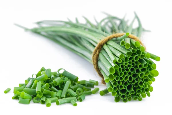 Green onion isolated on the white background — Stock Photo, Image