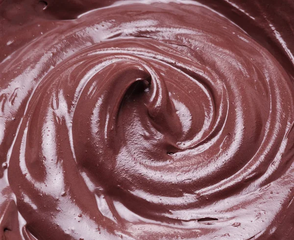 溶かしたチョコレートやチョコレート釉. — ストック写真