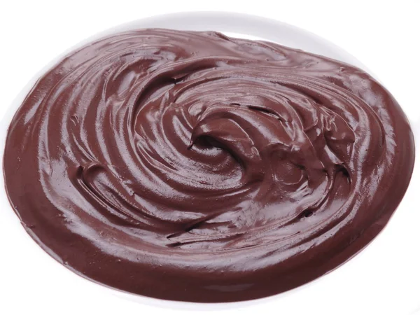 Cioccolato fuso o glassa di cioccolato . — Foto Stock