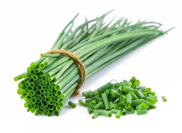 Green onion isolated on the white background — Stock Photo, Image