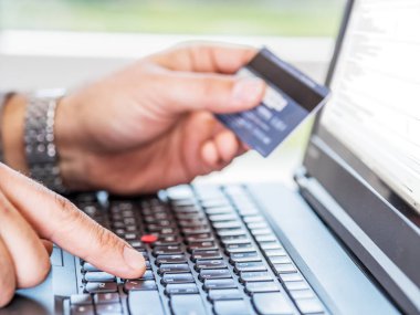 Online alışveriş. Businnes arka plan.