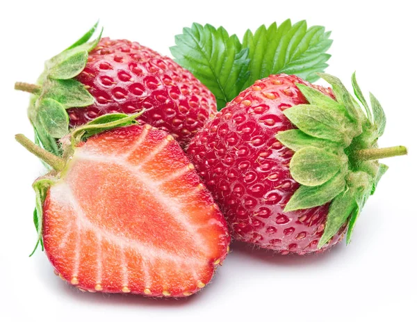 Strawberry on the white background. — Stock Photo, Image