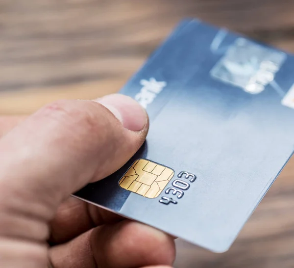 Credit cards. Financiële zakelijke achtergrond. — Stockfoto