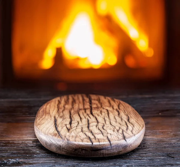 Empty chopping wooden board. — Stock Photo, Image