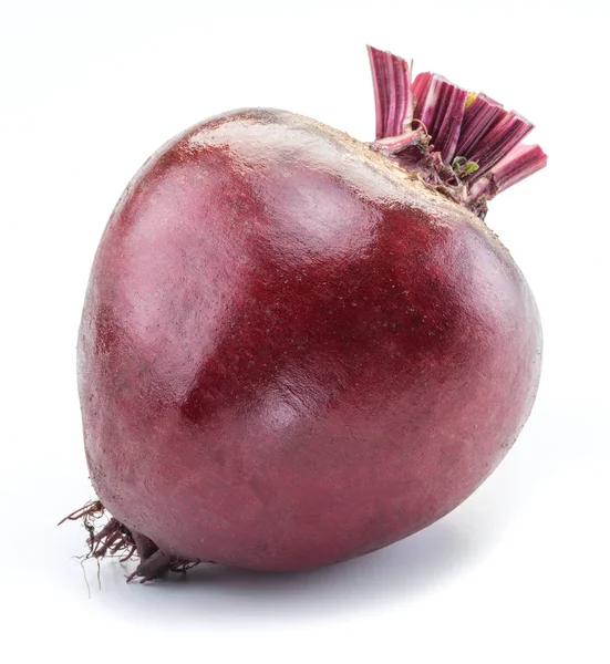 Red beet or beetroot on white background. — Stock Photo, Image