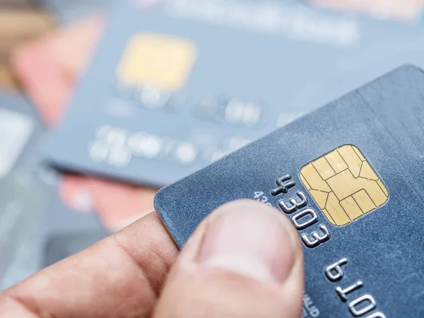 Kreditkort. — Stockfoto