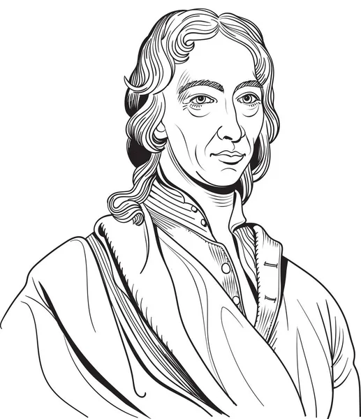 Robert Boyle — Vector de stock